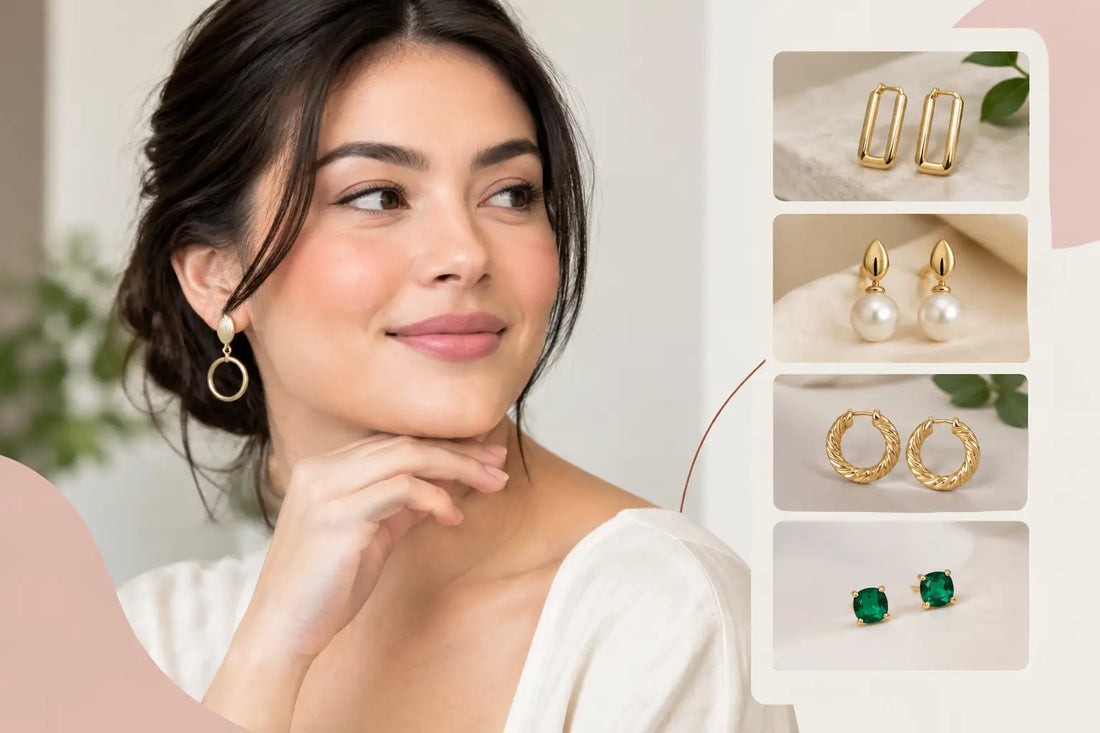 Best Earrings for Round Faces That Flatter