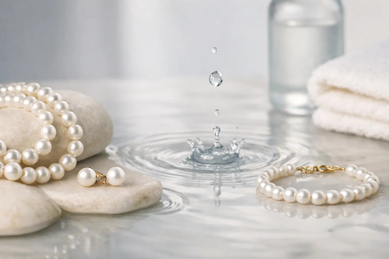 Can Pearl Jewelry Get Wet? A Gentle Care Guide