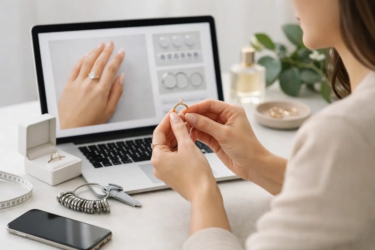 How to Choose Ring Size Online With Confidence