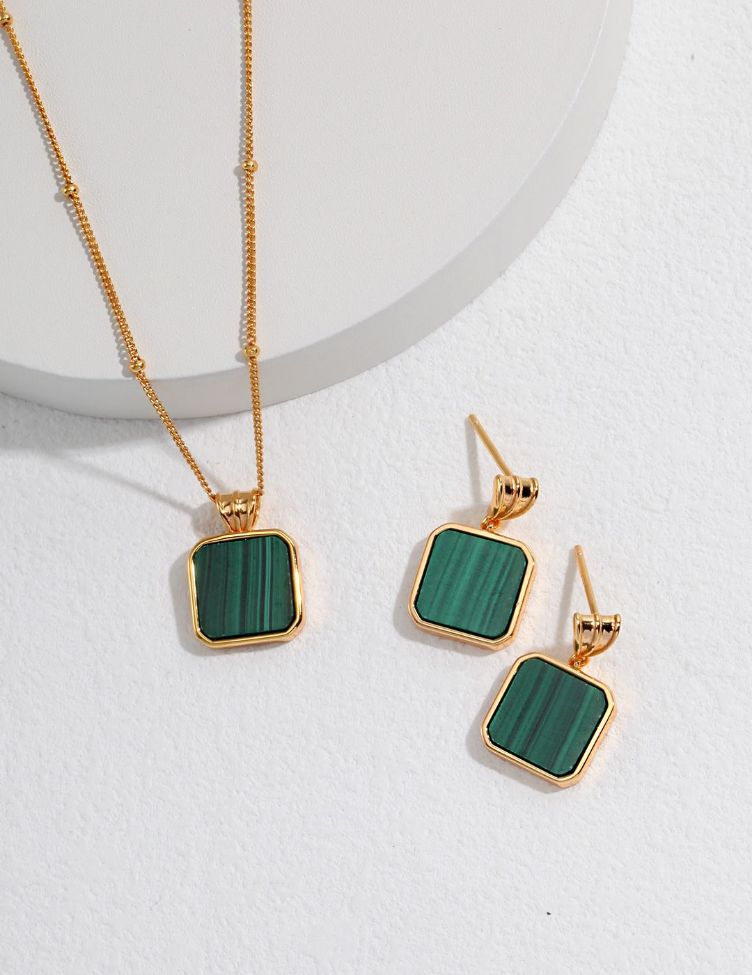Classic Malachite Square Collection