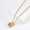 Interlocked Pendant Necklace