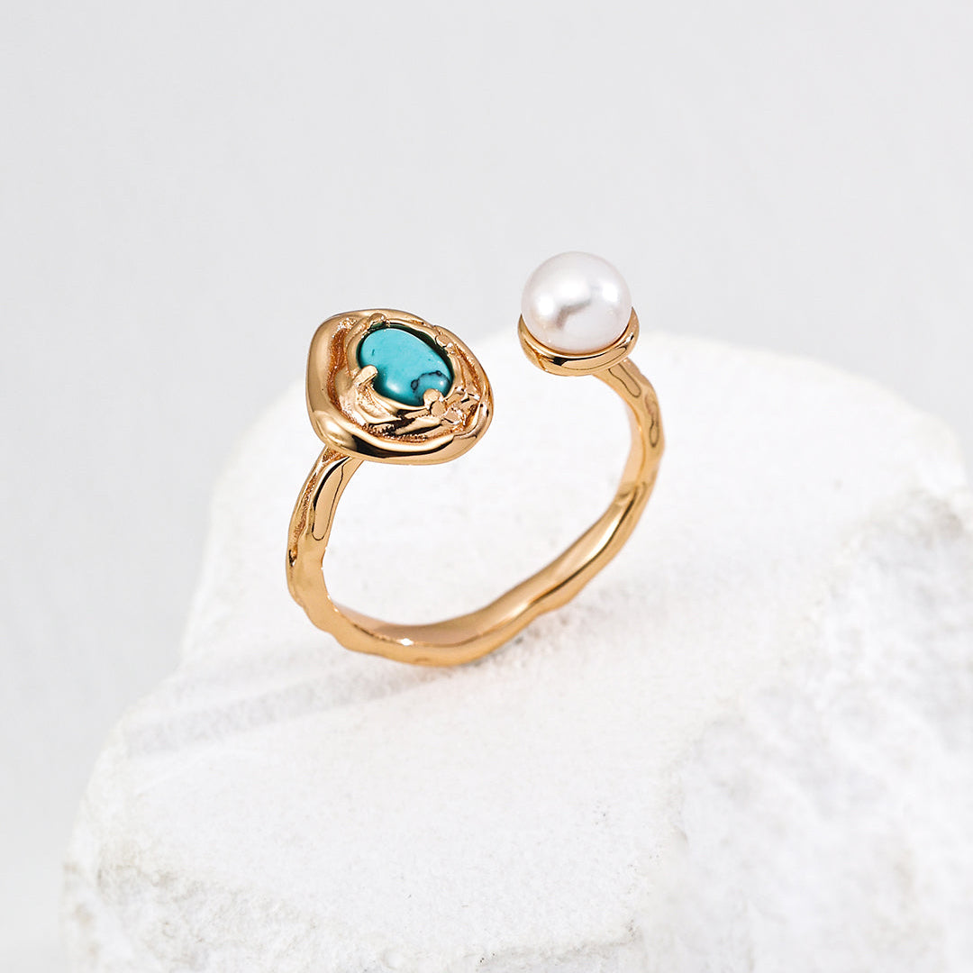 Oyster Shell Open Ring